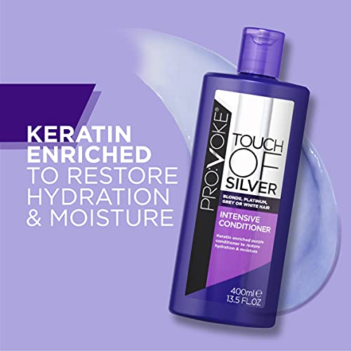 PROVOKE Touch Of Silver Brightening Purple Shampoo & Conditioner