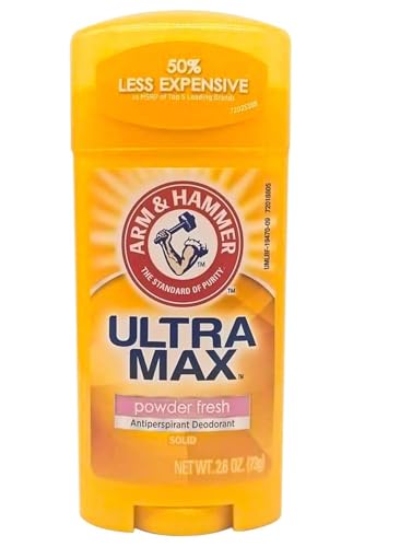 ARM & HAMMER ULTRAMAX Anti-Perspirant Deodorant Solid - Powder Fresh - 2.60 oz