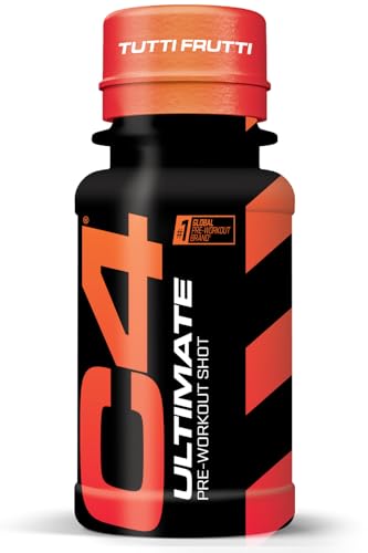 Cellucor C4 Ultimate Pre-Workout Shot - Tutti Frutti 12 x 60ml