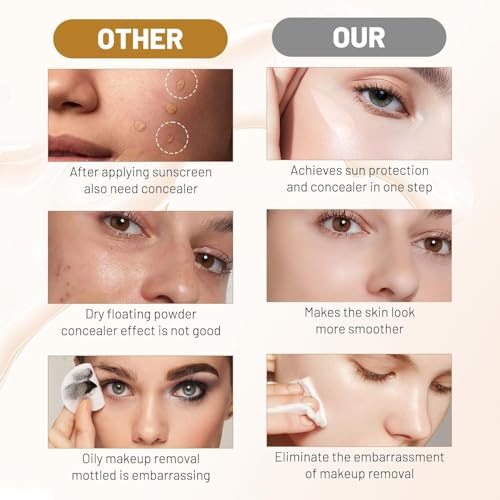 4-in-1 Color Changing Liquid Foundation - Full Coverage, Hydrating & Waterproof