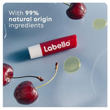 LABELLO Lip Balm Cherry Shine - 24H Melt-In Moisture with Shea Butter & Natural Oils