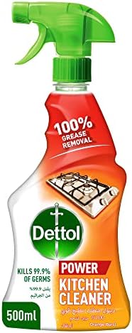 Dettol Orange Healthy Kitchen Power Cleaner Spray (500ml)
