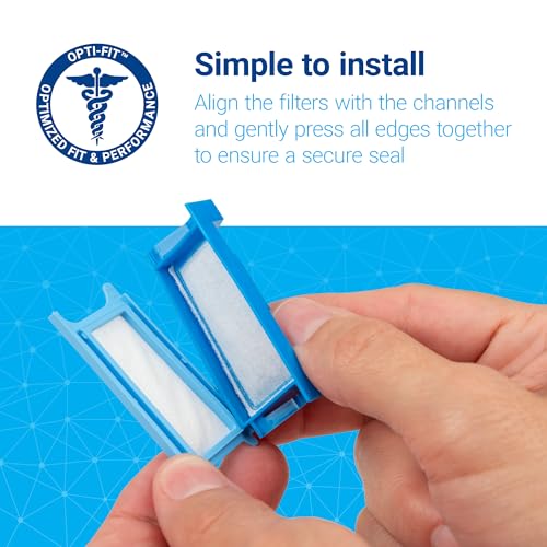 NUWAVE DreamPack CPAP Filter Kit for Respironics DreamStation (18 Ultra Fine, 9 Reusable)