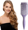 ELIO Curl Defining Brush, Purple - Define, Shape & Control Frizz