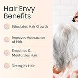 Vitality Extracts Hair Envy Essential Oil Blend - 100% Pure Therapeutic Grade for Shine, Softness & Strength
