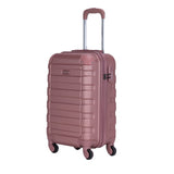 STARGOLD SG-T80 20-Inch Rose Pink Hardside Spinner Luggage with Lock
