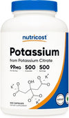 Nutricost Potassium Citrate Supplement - Supports Healthy Electrolyte Balance