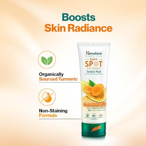 Himalaya Dark Spot Turmeric Serum Mask - Purifying & Brightening Formula | 75ml