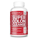 Health Plus Super Colon Cleanse 530mg 240 Capsules - Natural Digestive & Detox Support