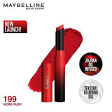 Maybelline New York Color Sensational Ultimattes Lipstick - Enriched Jojoba Oil Ruby Red