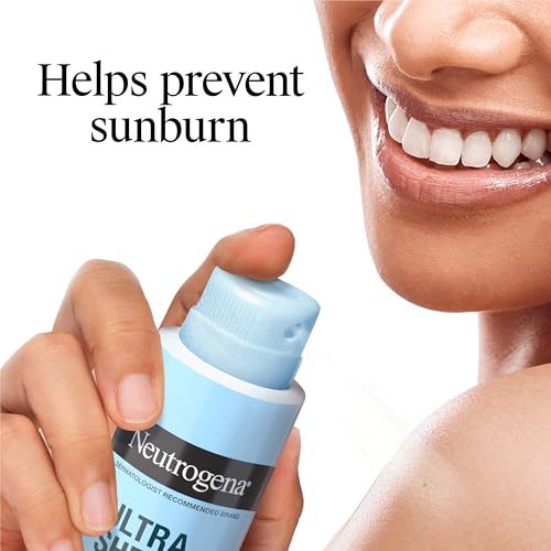 Neutrogena Ultra Sheer Body Mist Sunscreen Spray SPF 70 - Lightweight, Non-Greasy, Water Resistant, Broad Spectrum UVA/UVB Protection (5 oz)