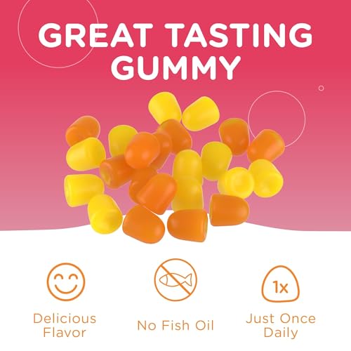Zahler Chapter One Chewable Omega 3 Gummies for Kids | 60 Gummies