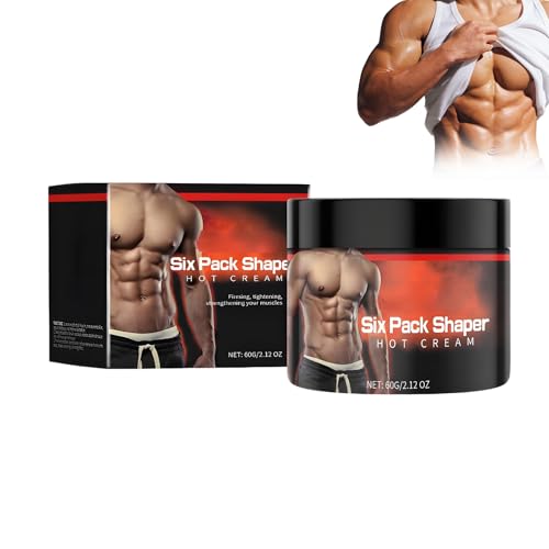 Six Pack Shaper Hot Cream - Fat Burning & Muscle Firming Toning Cream