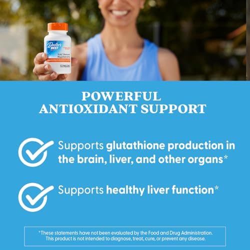 Doctor's Best, NAC Detox Regulators with Seleno Excell®, 60 Veggie Caps