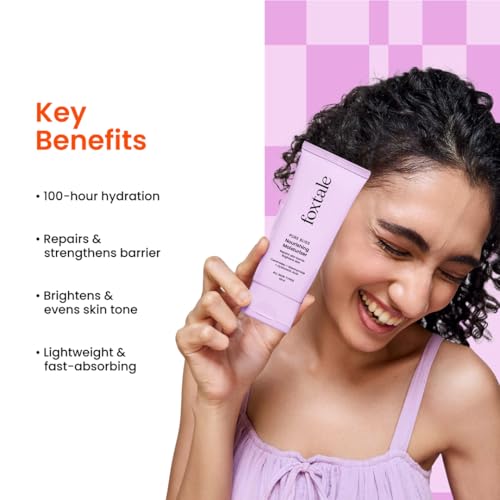 Foxtale Nourishing Ceramide Moisturiser for 72hrs of Hydrated, Glowing Skin