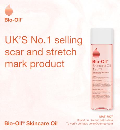 Bio-Oil Skincare Oil: Reduce Scars & Stretch Marks, Improve Skin Tone (200ml)