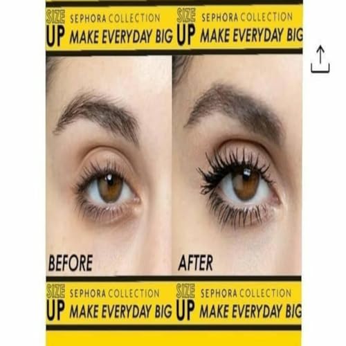 SEPHORA COLLECTION Size Up Mascara Mini - Volumizing Mascara for Full Lashes