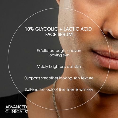 Advanced Clinicals Glycolic Acid Exfoliating Serum (1.75 oz)