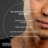 Advanced Clinicals Glycolic Acid Exfoliating Serum (1.75 oz)