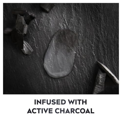 NIVEA MEN Active Clean 3in1 Shower Gel - Charcoal-Infused Body, Face & Hair Wash, 500ml