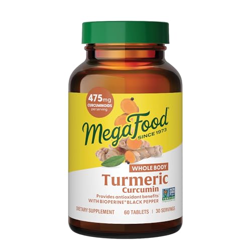 MegaFood Turmeric Strength for Whole Body - 60 Tablets