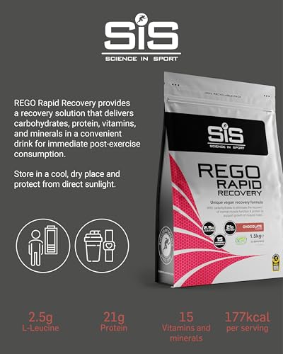 Science in Sport Rego Rapid Recovery Powder - Chocolate, 1.5kg