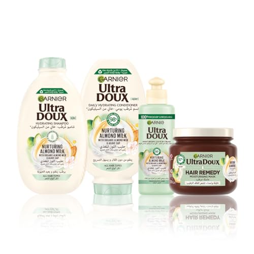 Garnier Ultra Doux Almond Milk Hydrating Shampoo - 400ml