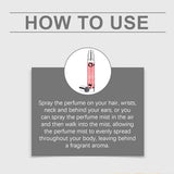 Grapefruit Perfume - 15ml Portable Fragrance Spray - Long-Lasting Unique Scent for Women