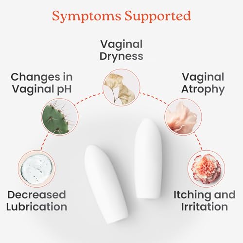 NewLife Naturals Vitamin E Suppositories 38IU - Natural Dryness & Menopause Relief, 24 Inserts