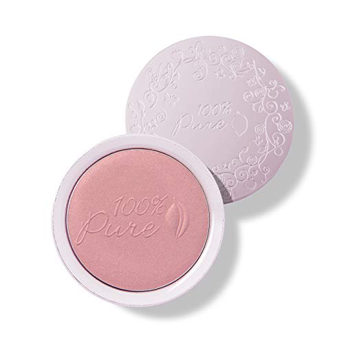 100% Pure Fruit Pigmented Powder Blush - Chiffon (Soft Pink)