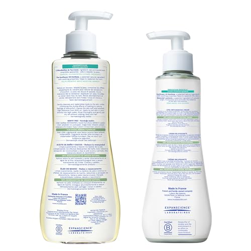 Mustela Stelatopia Eczema-Prone Skin Bath Time Gift Set Family Skin Care Essentials