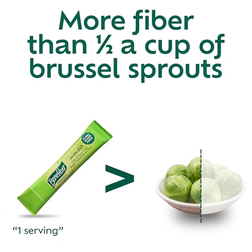 Benefiber On the Go Prebiotic Fiber Supplement - Unflavored Daily Digestive Health Powder