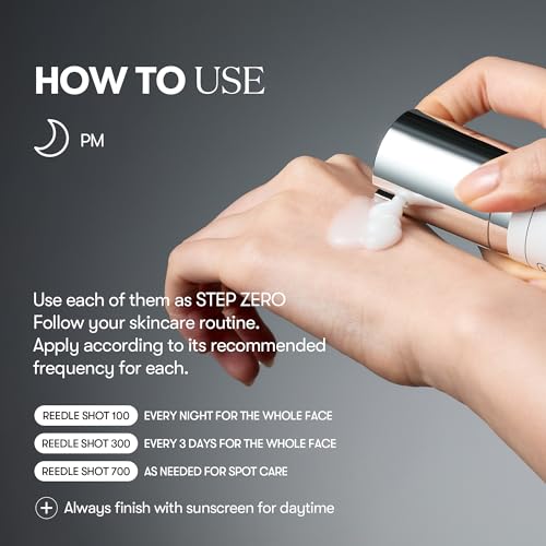 VT Cosmetics Reedle Shot Skincare Gift Set - 100, 300, 700 Serums for Her