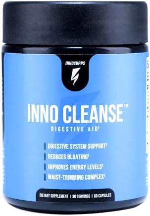 Inno Cleanse - Waist Trimming Complex | Digestive System Support & Aid | Reduced Bloating | Improves Energy Levels | Gluten Free, Vegan Friendly