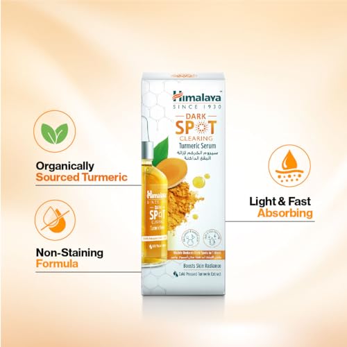 Himalaya Turmeric Dark Spot Serum | 30ml - Reduces Discoloration & Brightens Skin