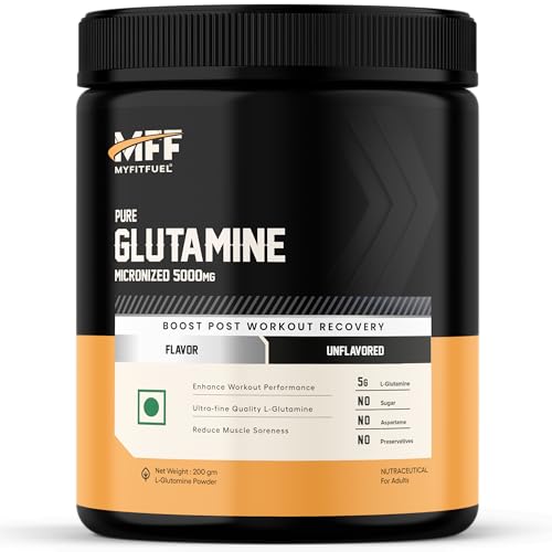 MyFitFuel Pure Micronized L-Glutamine | 200g Unflavoured Gut & Muscle Recovery