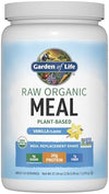 Garden of Life RAW Organic Meal Shake, 20g Plant Protein, Vanilla