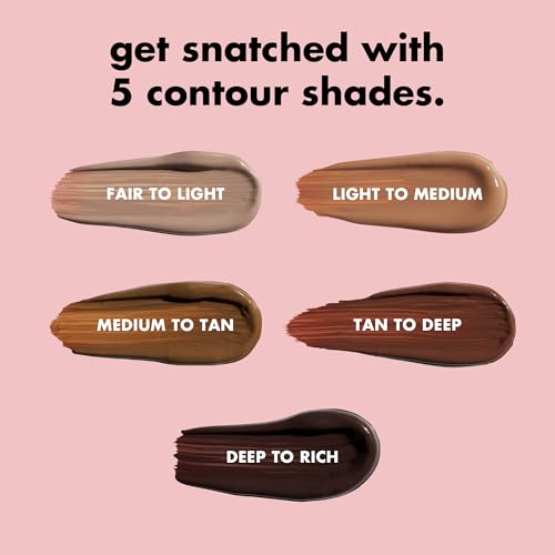 e.l.f. Halo Glow Liquid Contour Wand - Medium/Tan - Naturally Shaped Look