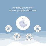 Wellbeing Nutrition Melts Healthy Gut - 60 Oral Strips for Indigestion, Gas, Acidity & Bloating Relief | 10 Billion CFU Probiotics + Digestive Enzymes & Organic ACV