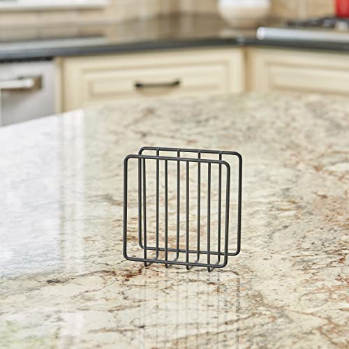 Spectrum Diversified Yumi Modern Metal Napkin Holder - Black