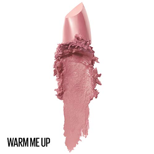 Maybelline Color Sensational The Creams Lipstick - Warm Me Up - Creamy, Hydrating Formula (Pack of 2)