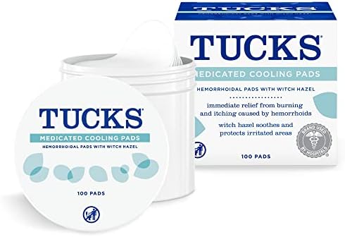 Tucks Medicated Cooling Pads - 100 Count