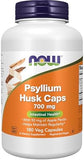 Now Foods Psyllium Husk Caps 700 mg - 180 Veg Capsules