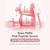 medicube PDRN Pink Peptide Serum | Pink Glow Serum for Hydration, Moisturizing, Firming, and Uneven Skin Tone | Korean Skincare