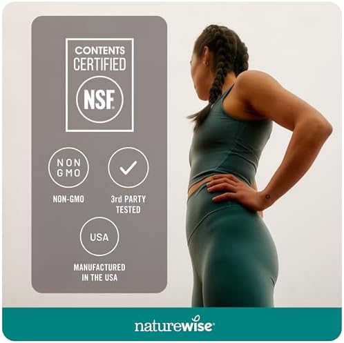 NatureWise Omega-3 Fish Oil Supplement - Extra Strength Formula for Heart & Brain Health