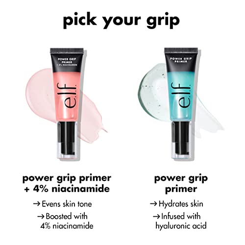 e.l.f. Power Grip Primer | Gel-Based & Hydrating Face Primer | Smooths Skin & Grips Makeup | 0.811 Fl Oz (24 ml)