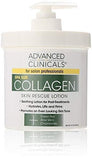 Advanced Clinicals Collagen Skin Rescue Lotion: Intense Hydration & Firming