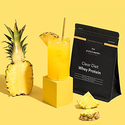 Protein Works Clear Diet Whey Isolate - Orange & Mango - Zero Sugar & Fat - 20 Servings