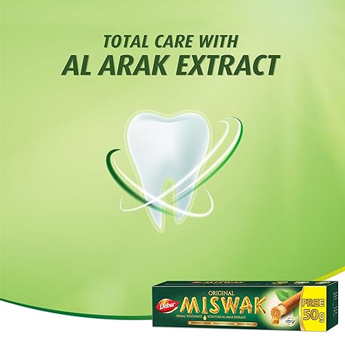 Dabur Miswak Toothpaste for Healthy Gums & Fresh Breath (170g Pack)