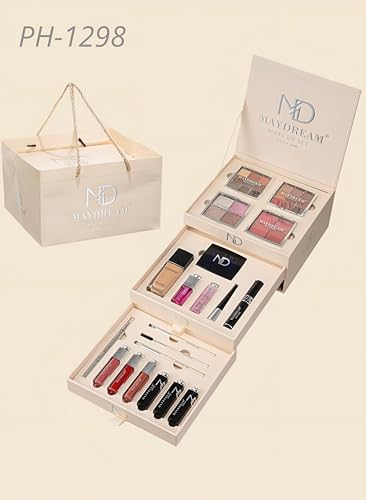 My Dream Luxury Makeup Set - Complete Cosmetic Kit with Eyeshadow, Lipstick & Corrector